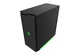 NZXT H440 Razer Edition Mid Tower ComputerCase, Matte Black (CA-H442W-RA)