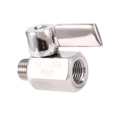 Mini vanne inox 304 premium quart de tour 1/4 NPT - 3