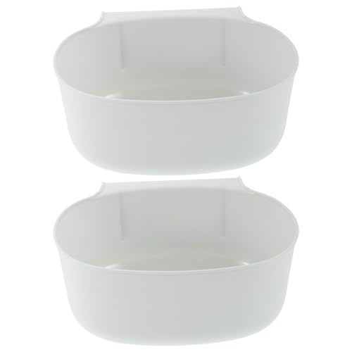 Caneca de basura colgante sin tapa para puerta de gabinete 2 unidades