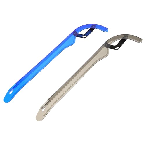 POPETPOP 2pcs Bike Chain Guard Cover Plastic Oilproof Chain Guard Replacement Bicycle Accessories Crankset Cover