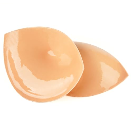 WAYBER Double-Sided Adhesive Bra Pads, Lightweight Soft Breast Enhancement Sticky Bra Insert Washable Reusable Bikini Padding2