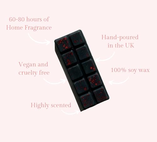 The Marvelous Candle Studio Black Opium Wax Melt Snapbar Clamshell | 100% Vegan Soy Wax | Luxury Long Lasting Melts | Handmade in London - Image 5