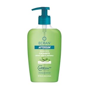 Ecran Aftersun – Gel Post-solar Dermohidratante Reparador Con Aloe Vera Puro, Calma Y Refresca – 200 Ml