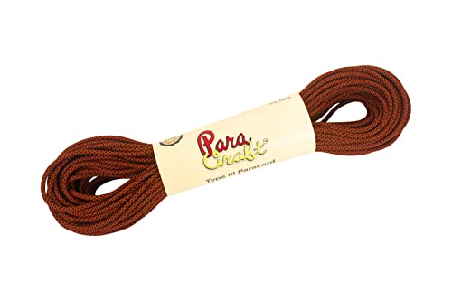 Image of 550 para Cord Parachute Survival Cord Rope Spec Type III 7 Strand Paracord Rope, Military Grade Nylon 4mm Diameter (Diamond Orange, 30)