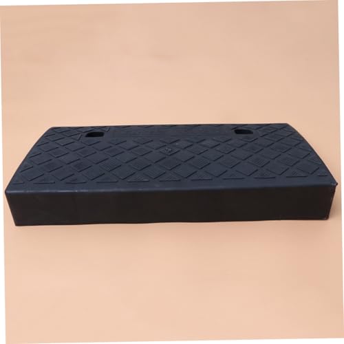 Rampa de carga para automóvil PRETYZOOM de plástico y caucho, forma triangular, negro, 50 x 27 x 9 cm, para automóvil, scooter y motocicleta miniatura 5