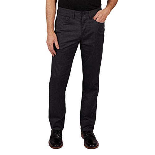 Weatherproof Vintage Men's 5 Pocket Twill Pant (32x32, Charcoal Heather)
