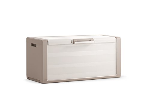 KETER | Coffre de rangement GULLIVER, Beige, Coffre, 118x49x55 cm