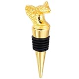 BESTonZON Regalos Botella De Vino Más Cerca Tapón De Botella De Sellado De Champán Tapón De Vino Animal Corcho De Sellado De Vino Tapón De Vino De Serpiente Fruta Confitada Aspiradora
