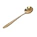 Angoily Stoviglie in ottone rame mestolo fine rame Scoop addensare cucchiaio stoviglie per la casa applicazione cucina strumento