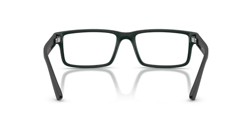 Image of Emporio Armani mens Ea3278 Rectangular Prescription Eyewear Frames