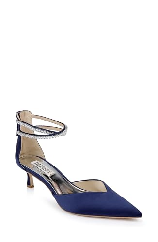 Image of Badgley Mischka Women's Lilibeth Dual-Strapped Kitten Heels