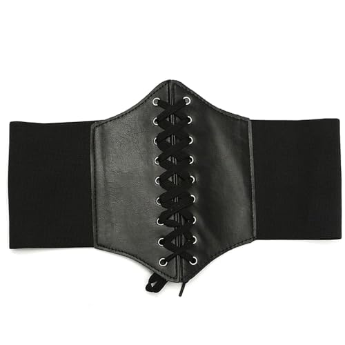 Corset Belt for Women, Corset Belt, Vintage Leather Elastic Renaissance Waist, Halloween Costumes for Cosplay, Daily Wear