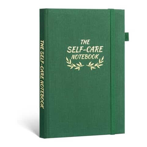 Self-Care Journal, Mental Health Journal for Women, 120 Days Reflection Journal with Prompts, Self Care Planner for Gratitude, Mindfulness & Wellness, 5.7”x8.3”, Green Cover