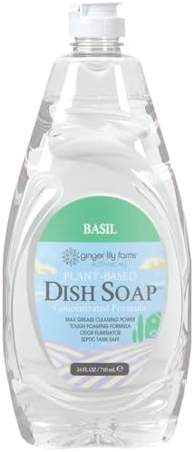 Ginger Lily Farms Botanicals Plant-Based Liquid Dish Soap