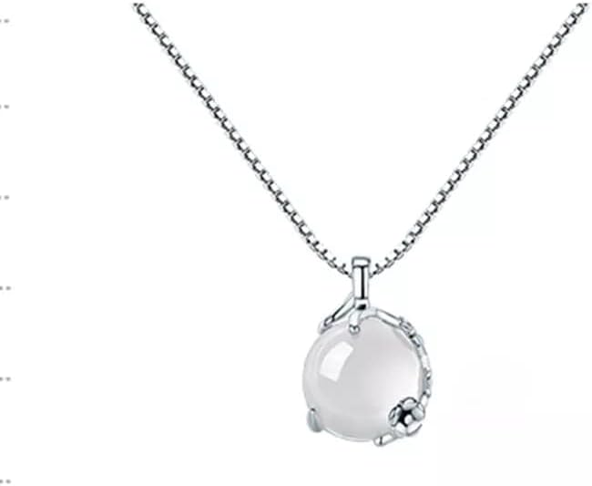 Miniatura 4 de Collar simple de piedra de luna de ley, Piedra lunar, Piedra de luna