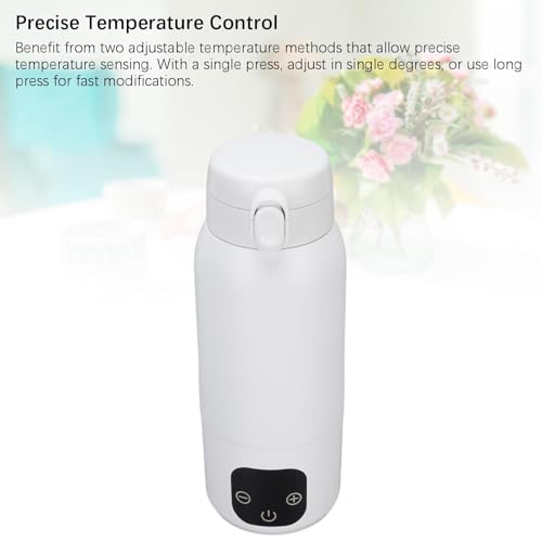 Kikumi Tetera Eléctrica de Viaje 500ML Acero Inoxidable miniatura 3