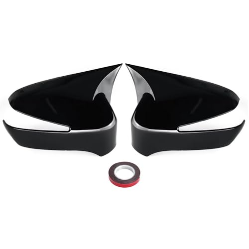 Coque de rétroviseur Civic 8 look carbone noir tuning accessoire auto
