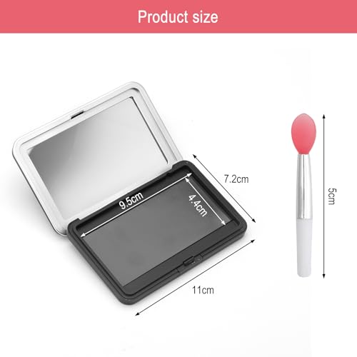 Leere Magnetische Palette, Leere Magnetische Lidschatten-Make-up-Palette, Magnetic Palette Mermaid Leere Make-up-Palette, Leere Lidschatten-Box für Diy Tool für Lidschatten Lippenstift Blush Pulver