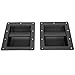 Pilipane Speaker Handles, 2pcs Speaker Handles Professional Steel Replacement Audio Cabinet Carry Grasp for Stage Audios Speaker Box Cabinet Lifts Heavy Items Securely