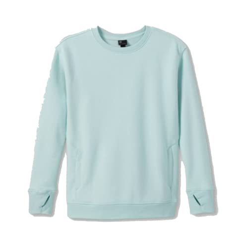 All in Motion Boys' Fleece Crewneck Sweatshirt - (as1, Alpha, x_s, Regular, Mint Green, X-Small (4/5))