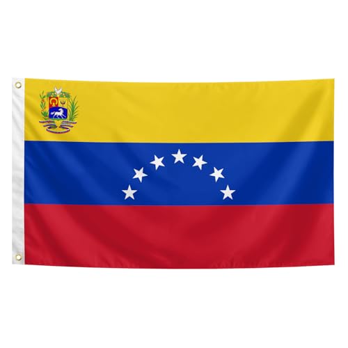 7 Stars Venezuela Flag 3x5 Ft 1954 Republic of Venezuelan Flags