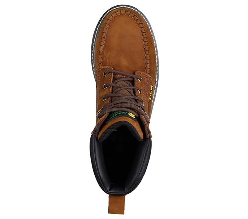 Image of Skechers Men's John Deere Kadmiel Rockworth Padded Collar St Safety Toe Wedge Boot