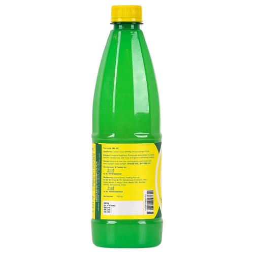 Image of Urban Platter Lemon Juice Concentrate, 700ml (Equivalent of 70 Lemons | Quick and Easy | Ideal for Beverages and Daily Use)