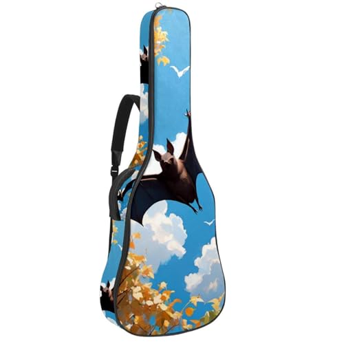 Grand étui pour guitare acoustique de 101,6 cm étanche avec poches