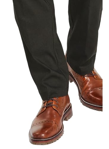 Tommy Hilfiger Mens Solid Modern Fit Stretch Casual Chino Pants, Green, 40W x 32L4