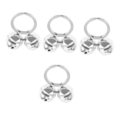 Cloche décorative robuste HEMOTON en lot de 4 pour accessoires de porte