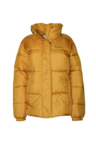 Columbia Women's Pioneer Summit Heavyweight Winter Puffer Jacket (Yellow, L)