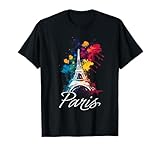 Tour Eiffel Paris France VacancesSouvenir Tees