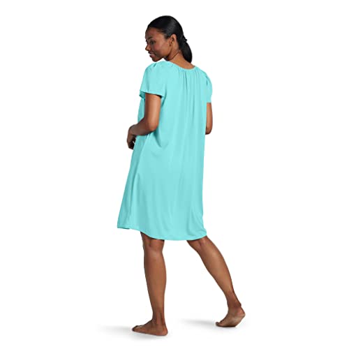 Miss Elaine Women's Short Tricot Gown2