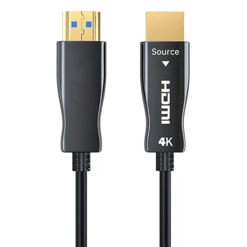 Image of EMK 4K 20 Meter HDMI Cable, Ultra HD High Speed HDMI Cable 48Gbps, 4K 60Hz, HDCP 2.2, 4:4:4 HDR, eARC, Compatible with Steam Deck, PS-5 /4, X-Box Series X, X-Box One etc-. (20M)