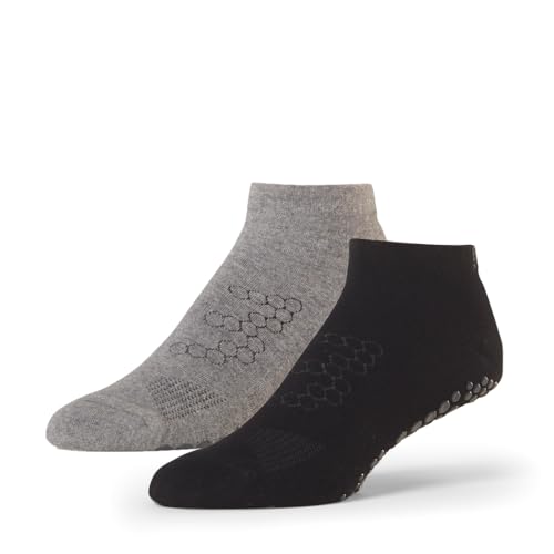 Base 33 Low Rise Grip Socks for Pilates, Yoga, Martial Arts, Lifting and Barre