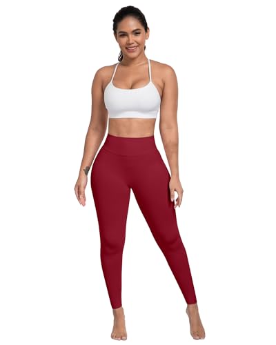 Image of ATHVOTAR Workout Gym Leggings Women, High Waisted Seamless Butt Lifting Scrunch Butt Sports Leggings