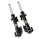 オートバイショックアブソーバー 30/33コア 36/400mm オートバイ フロントフォーク ダンピング フロントショック Yamahaa スクーター シグナス-X BWS RSZ ジョグ用(30 コア 360mm ブラック)