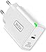 INIU 20W Caricatore USB C, PD 3.0 Alta Velocità alimentatore usb, Ultra compatto Caricabatterie USB C, Presa usb Compatibile con iPhone 13 12 Pro Samsung S21 S20 Note Huawei Xiaomi iPad OPPO Pro ECC.