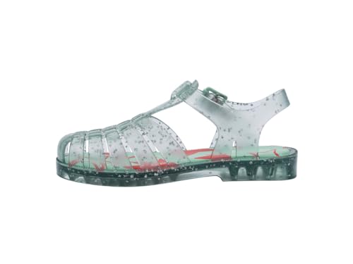 Image of mini melissa Possession Jelly Fisherman Sandal for Toddler and Kids | Iconic Fisherman Jelly Sandal for Toddlers & Girls, Adjustable Buckle, Waterproof, Bubblegum Scent, Play & Dress Shoes