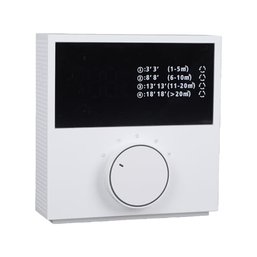 Purificador de aire ionizador eliminador de olores blanco miniatura 1