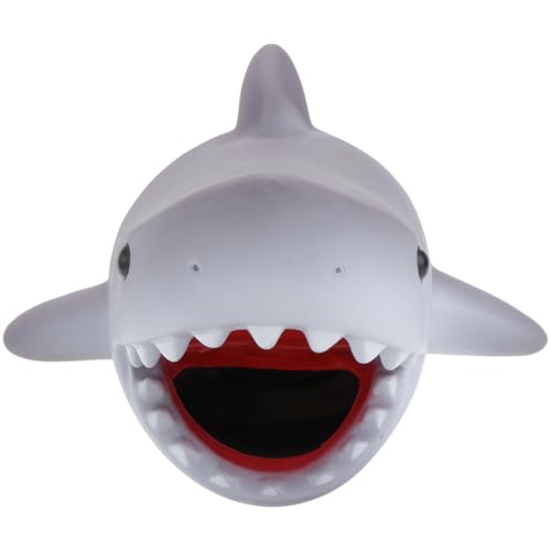 Image of Whale Faucet Cover Childrens Faucet Extender Bath Spout Cover Cute Shark Spout Sink Handle Extender for Toddlers Kids Baby Safe and Fun Hand-Washing Solution