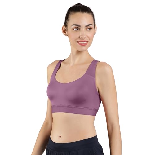 Image of Amante Non Padded Non-Wired Full Coverage Low Impact Elements Sports Bra