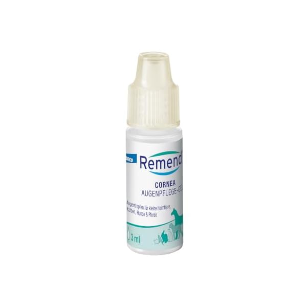REMEND Cornea Augenpflege-Gel – regenerierende Augentropfen bei Hornhautschädigungen – sanfte Augenpflege für Hunde, Katzen, Pferde & kleine Heimtiere – 6 x 3 ml – Bild 3
