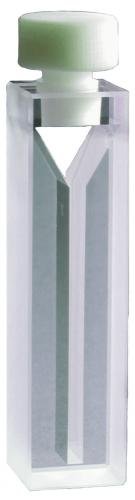 NSGPCI 30FG10 Micro 10mm Glass Fluorescence Cuvette with PTFE Stopper