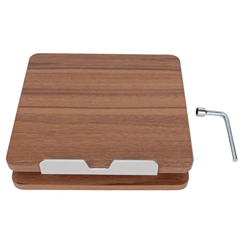 Soporte ergonómico de madera para laptop con estructura de aluminio miniatura 5
