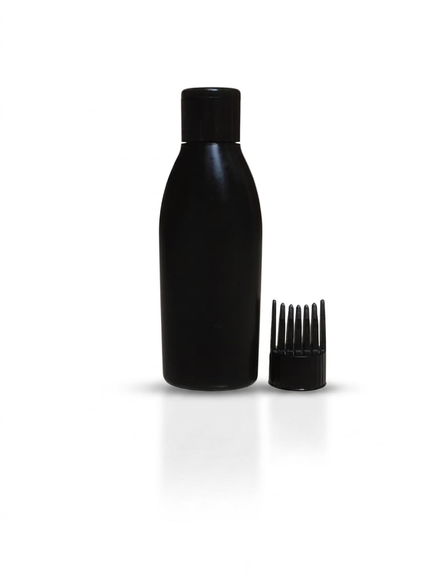 Hair Root Applicator Bottle with Comb 100ml – Refillable Oil Dispenser for Scalp, Mess-Free Hair Oil, Shampoo & Medicine Application Tool-image-38