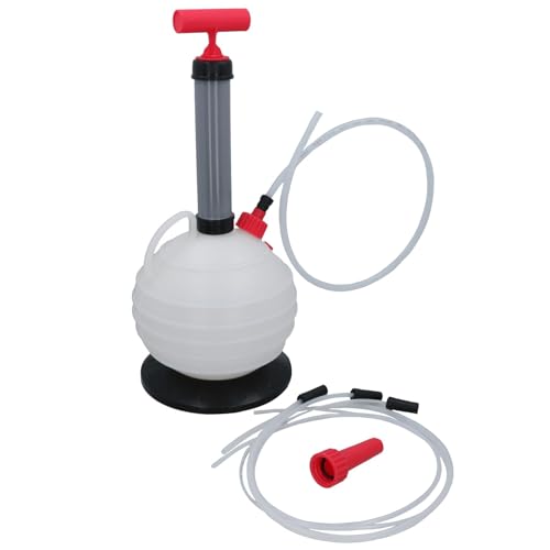 Pompe de retrait manuelle à vide AB Tools 6 litres pour huile liquide et carburant