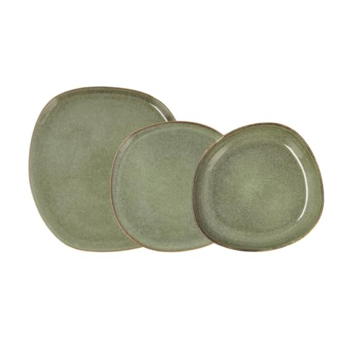 Bidasoa Ikonic Vajilla Cerámica Irregular Blanco Apto Microondas