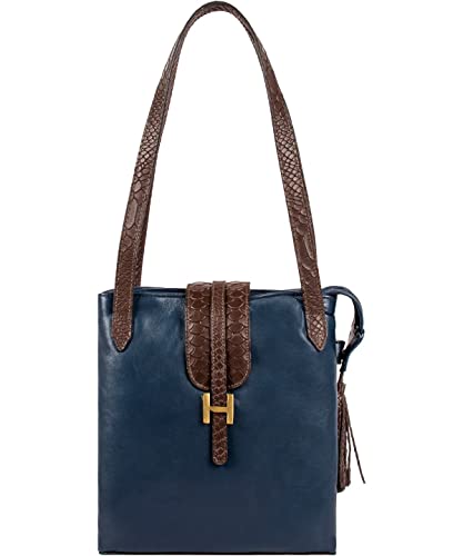 Hidesign womens EE SILVIA I Large M Blue Brown Shoulder Bag 1 31uz2chamjL. SL500