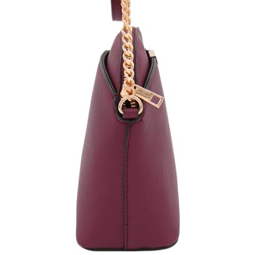 Image of FashionPuzzle Small Dome Crossbody bag with Chain Strap